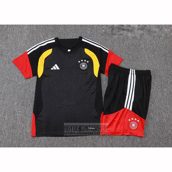 Chandal del Alemania Manga Corta 2025-2026 Negro - Pantalon Corto